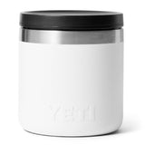 Tupper Yeti Rambler 8 Oz Food Jar White
