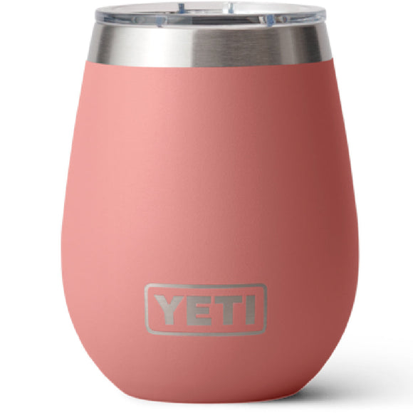 Vaso Yeti Rambler 10 oz Wine Tumbler Ms Sandstone Pink