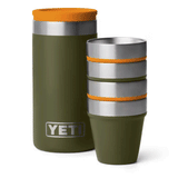 Vaso Yeti Shot Glasses & Case Olive/King Co