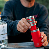 Vasos de Shot Yeti Rescue Red