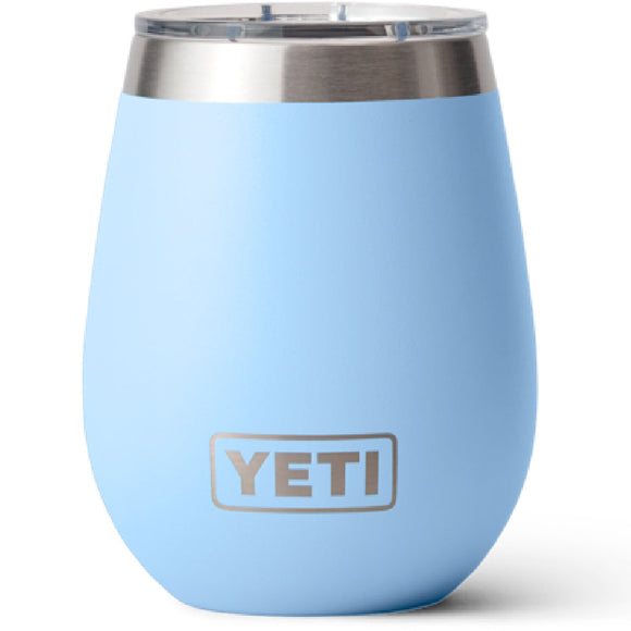 Vaso Yeti Rambler 10 oz Wine Tumbler Ms Big Sky Blue