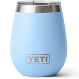Vaso Yeti Rambler 10 oz Wine Tumbler Ms Big Sky Blue