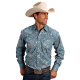 Camisa Stetson Mod 11-001-0425-5013 BU