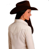Camisa Stetson Dama Mod 11-050-0565-0114 WH