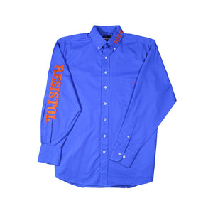 Camisa Resistol Marketing Blue/Orange