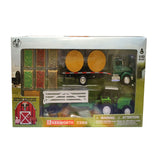 Set De Plataforma y Tractor Con Implementos Toy