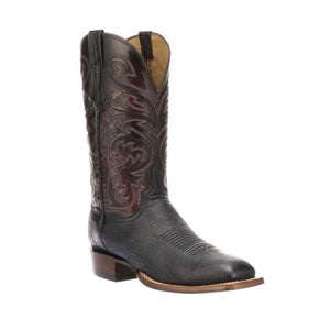 Botas Lucchese Lance CL1016.W8 Black Ostrich