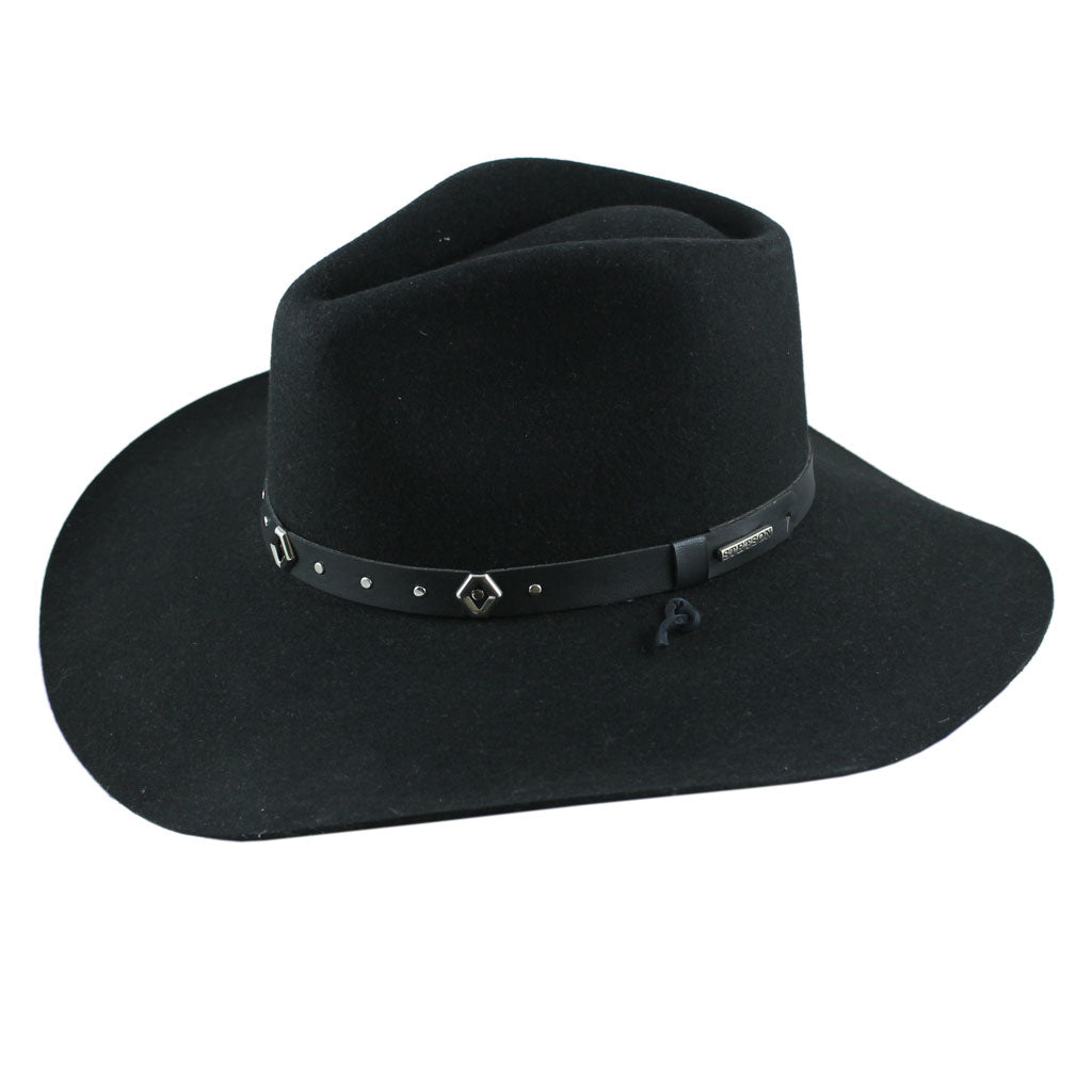Stetson Riggen Stetson Elk Ridge 3X Black – CACTUS ROPES MEXICO