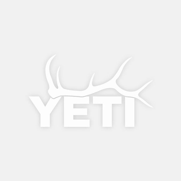 Calcomanía Yeti Elk Antler Window Decal