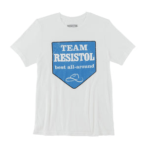 Playera Resistol Team White