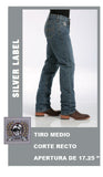 Pantalon Cinch Silver Label Mod Medium Stonewash MB98034001