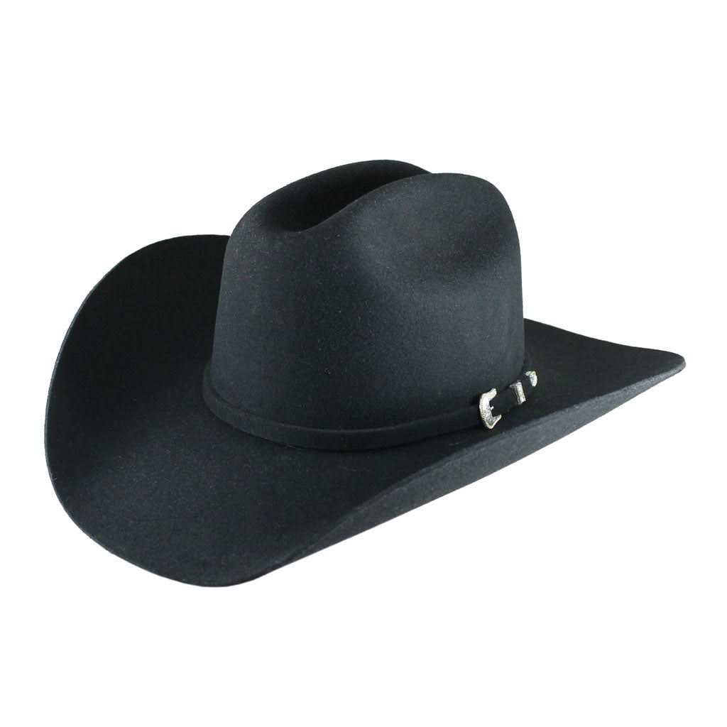 Stetson Riggen Stetson Oak Ridge 3x Black Horma 7240 – CACTUS ROPES MEXICO