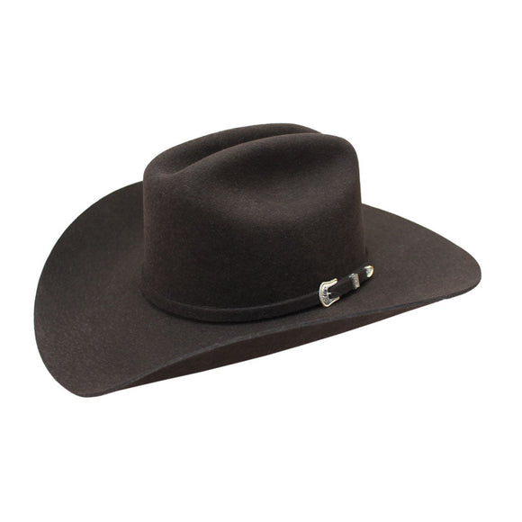 Stetson Riggen Stetson Oak Ridge 3x Chocolate Horma 7240 – CACTUS ROPES MEXICO
