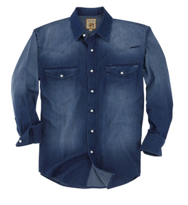 Camisa Resistol Rawlins Dark Denim - Main Image