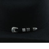 Stetson High Noon 6x Black Ala 5"